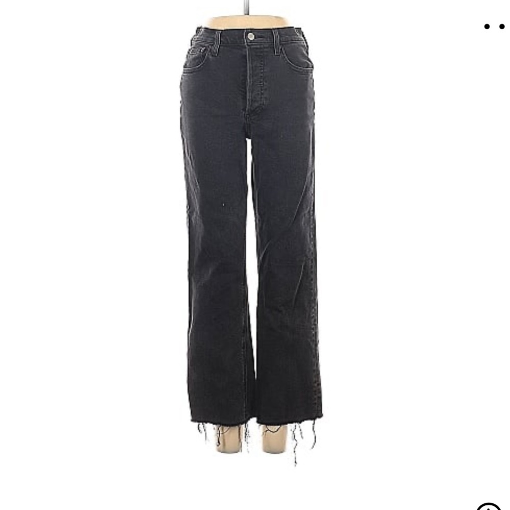 Denim Forum Black Jeans Size 26 W